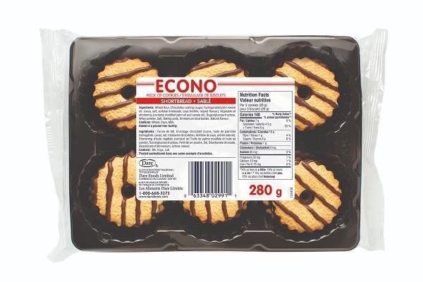 Dare Econo Shortbread Cookies - 280g (24) (02991)