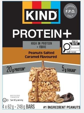 Kind Bar Protein Plus Peanuts Salted Caramel 62g - 12/BOX (6) (67366)