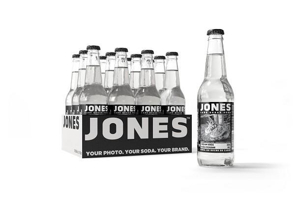 Jones Soda Glass Bottle Cream Soda - 12 x 355ml (21609)