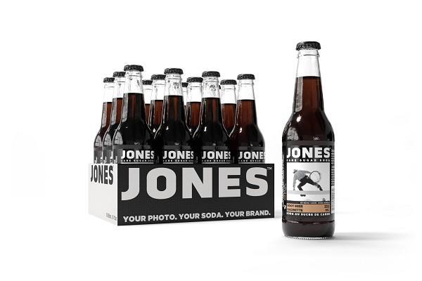 Jones Soda Glass Bottle Root Beer - 12 x 355ml (21608)
