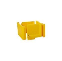 Rubbermaid Janitor Cart - Cabinet Fits 6173 - Yellow