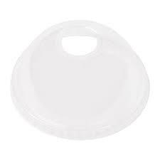Hy Pax Dome Lid w/ Hole - For 32oz Cold Cup - 50/SLV - SOLD BY SLV - (20) (Reveal)