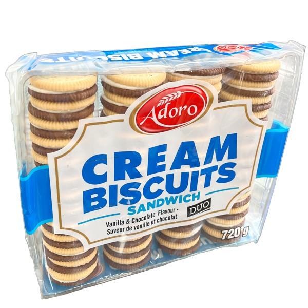 ADORO Duplex sandw cookies - 720g (12) (26203)