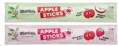 Martin's Apple Sticks Orchard Duo (6 Apple / 6 Straw) 12*56g  (6)