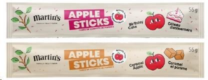 Martin's Apple Sticks Party DuoÂ  (6 Bday Cake / 6 App Carm) 12*56g  (6)