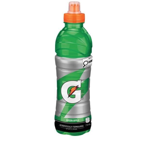 BOTTLE - Gatorade - Green Apple - 24 x 710mL - SOLD BY CASE - (1) (XXXXX) (PEPSI)