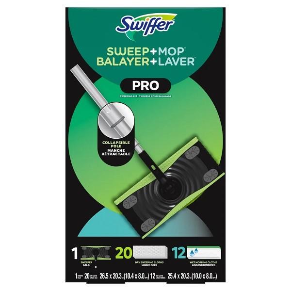 Swiffer Pro Sweep+Mop Starter Kit (1) (XXXXX)