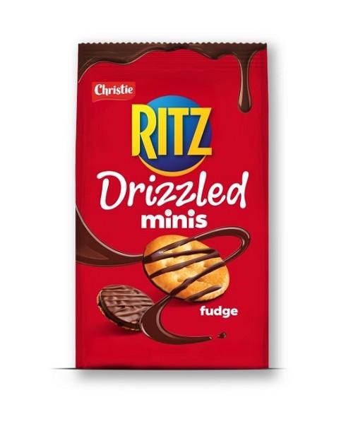 Mondelez Ritz Drizzled Minis Fudge - 113g (12) (03060)