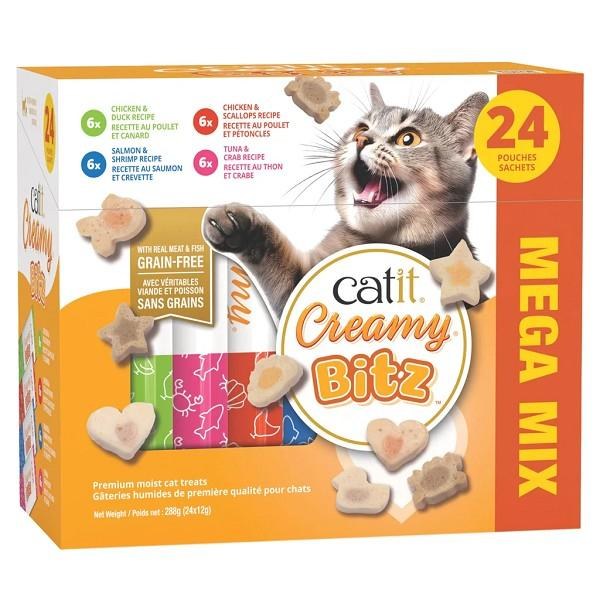 Catit Creamy Bitz Mega Mix - 24ct (XXXXX)