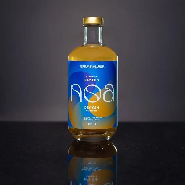 NOA Dry Gin Spirit 700mL - SOLD BY EACH (6) (XXXXX)