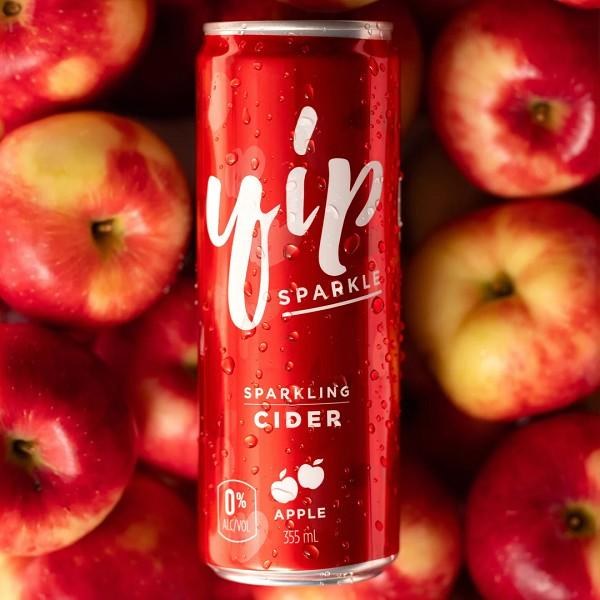 YIP N/A Sparkle Apple Cider - 355mL x 24/CS - SOLD BY CASE (XXXXX)