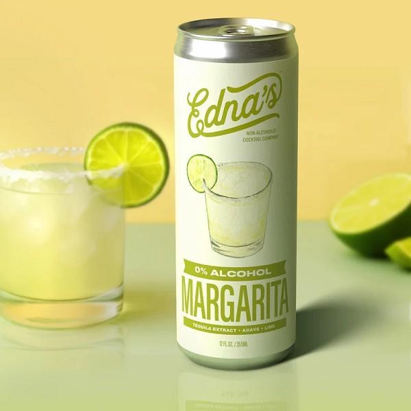 Edna's Margarita N/A Cocktail - 355mL x 4/PKG - SOLD BY PKG (XXXXX)
