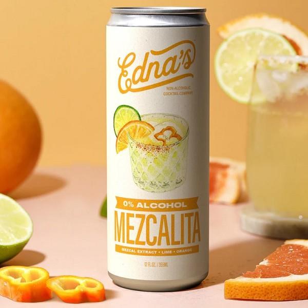 Edna's Mezcalita N/A Cocktail - 355mL x 4/PKG - SOLD BY PKG (XXXXX)