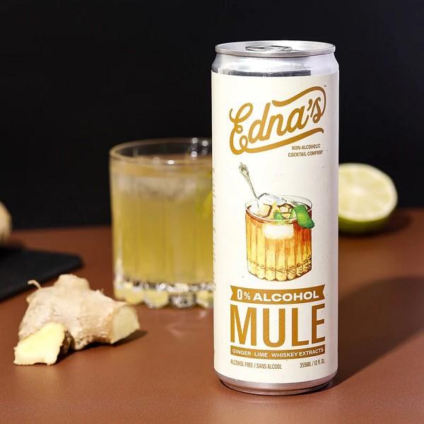Edna's Mule N/A Cocktail - 355mL x 4/PKG - SOLD BY PKG (XXXXX)