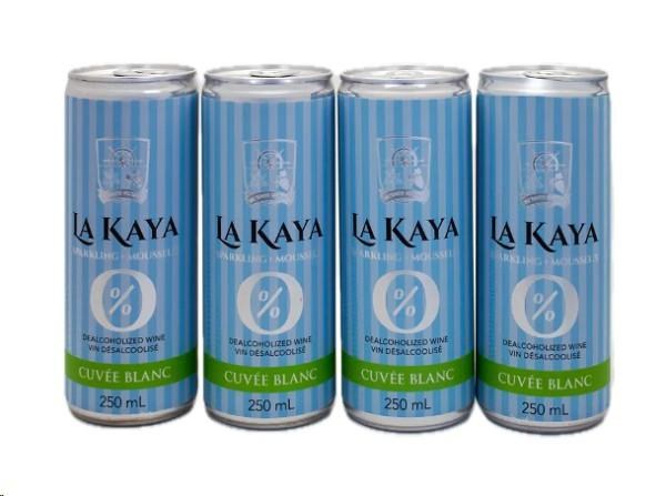 La Kaya Dealcoholized Sparkling CuveÃ© Blanc RTD 250mL - SOLD BY EACH (XXXXX)