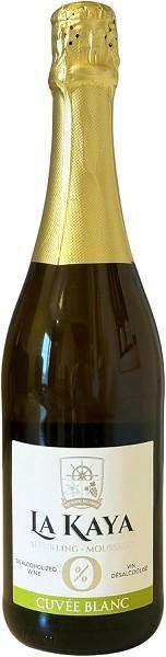 La Kaya Alcohol-Removed Sparkling CuveÃ© Blanc 750mL - SOLD BY EACH (6) (10070)