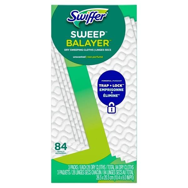 Swiffer Sweeper DRY Mop Cloth, 84ct (06646)