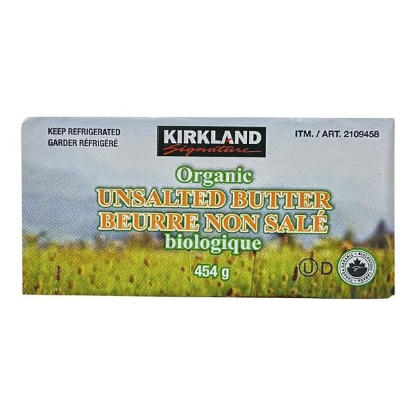 REFRIGERATED - KS Organic UnSalted Butter, 454g (40) (XXXXX)
