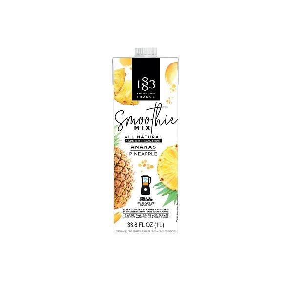 1883 - 100% Fruit Smoothie Mix - PINEAPPLE - 8 x 1L - (XXXXX)