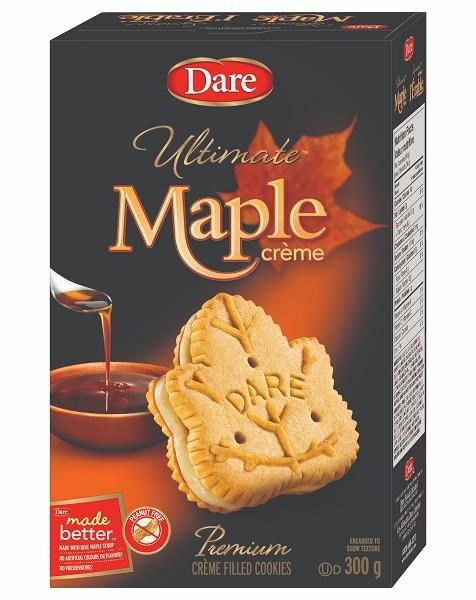 Dare Ultimate Maple Creme Cookies, 300g - SOLD BY EACH (12) (17025)