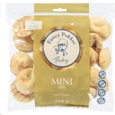 Fancy Pocket Original Mini Pita white Bread 200g (24) sold by Bag (00876)