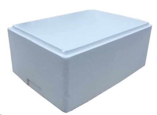 Cooler Styrofoam (BXL0818RFW) (17â€ x 11 5/8â€ x 7 3/4â€)  (24) (00612)