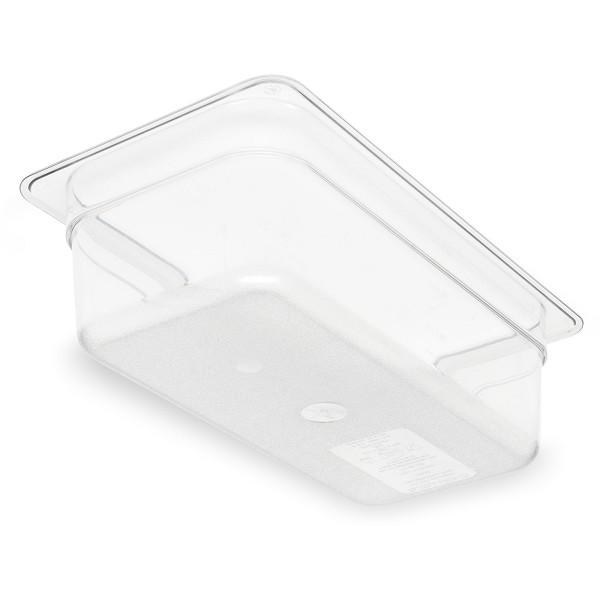 StorPlus  Polycarbonate Food Pan 1/3 Size, 4" Deep - Clear - 1/EACH (3066107)