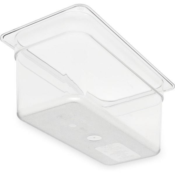 StorPlus Polycarbonate Food Pan 1/3 Size, 6" Deep - Clear - 1/EACH (3066207)