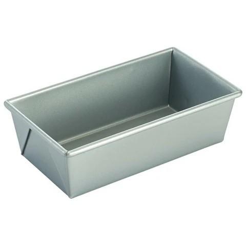 Winco HLP-84 8.5" x 4.5" Aluminized Steel Loaf Pan - 1/EACH  (HLP-84)
