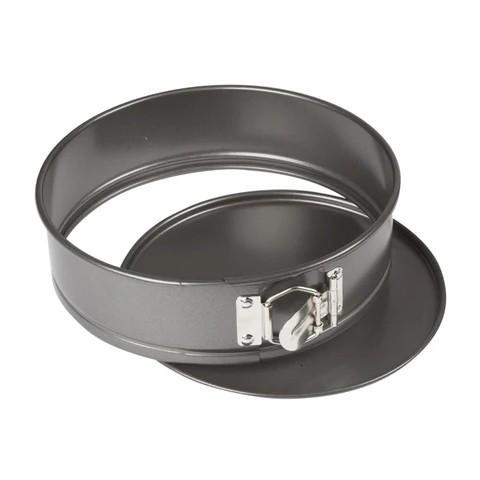 Winco HSP-093 9" Aluminized Steel Springform Cake Pan with Removable Bottom - 1/EACH  (HSP-093)