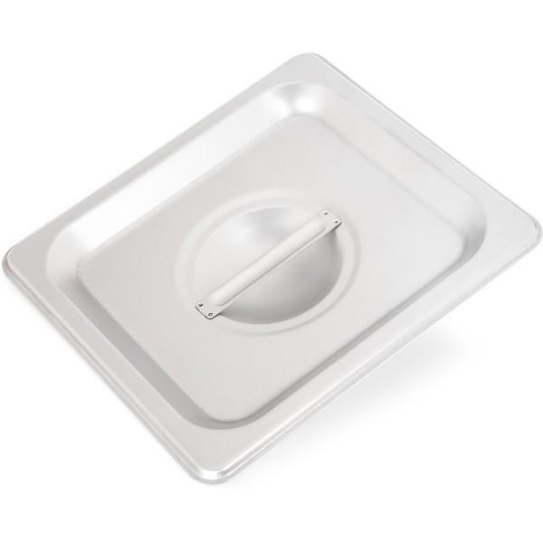 DuraPan Stainless Steel Steam Table Hotel Pan Handled Cover 1/6 Size - 1/EACH (607160C) (65864)