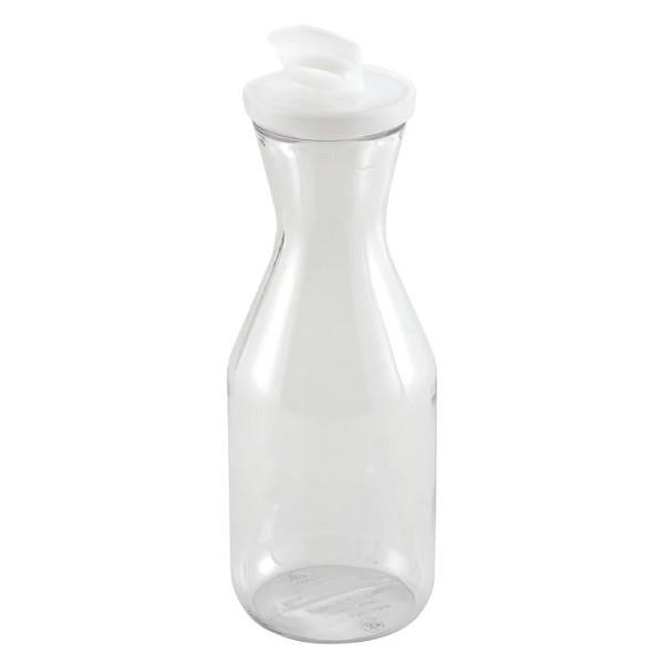 Winco Polycarbonate 1qt Decanter with Flip Top Lid - 1/EACH (PDT-10)