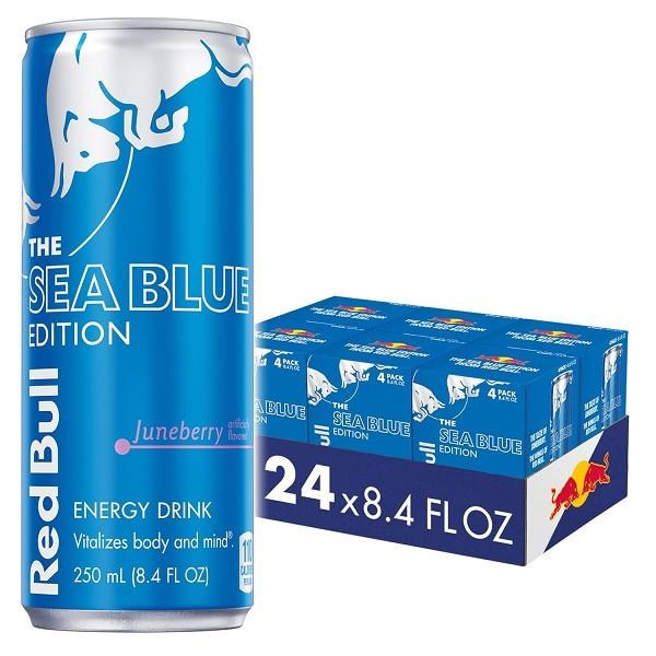 Red Bull Juneberry Sea Blue Edition 24x250ml (00106)