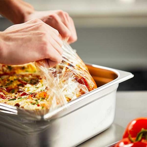 Pansaver Disposable Pan Liners 1/2 Size 2.5" Deep - 100/CASE (42637)
