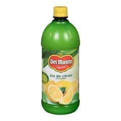 Del Monte Lemon Juice - 946ml (12) (39689)