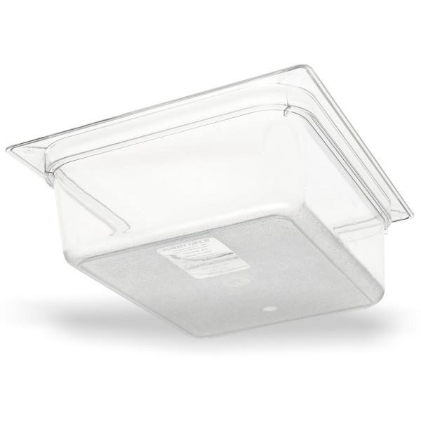 Carlisle Insert Pan 1/2 Size 4" Clear Polycarbonate - EACH (10221B07)