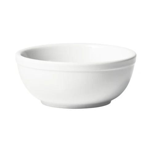 Birkhall, Nappie, 10 oz., 5-1/4" dia. x 1-3/4"H, Round, Porcelain, White - 36/CASE