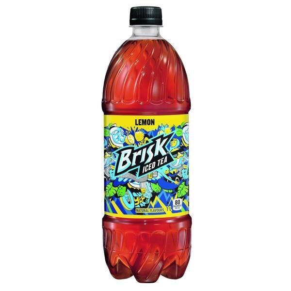 1L - Brisk Lemon Iced Tea - SOLD BY EACH (15) (01562) (PEPSI)