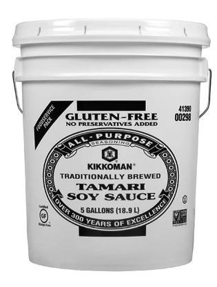 Kikkoman Gluten Free Tamari Soy Sauce - 18.9L (00298)
