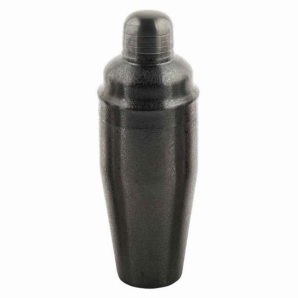 Tablecraft Premium Collection 24 oz 3-Piece Cocktail Shaker, Acid-Etch Finish - EACH (6)