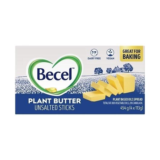 Becel Unsalted Plant-Based Butter Sticks - 454g (20)