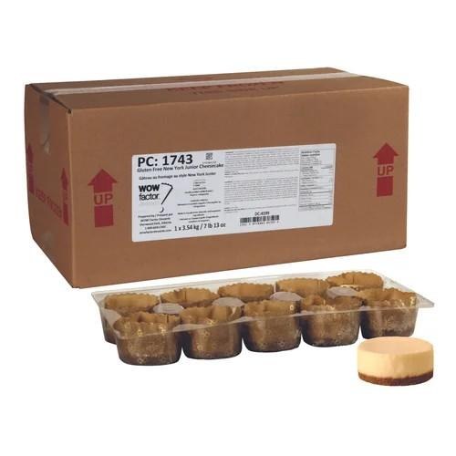 Wow Factor Gluten Free New York Junior Cheesecake - 30 x 118g (01743)