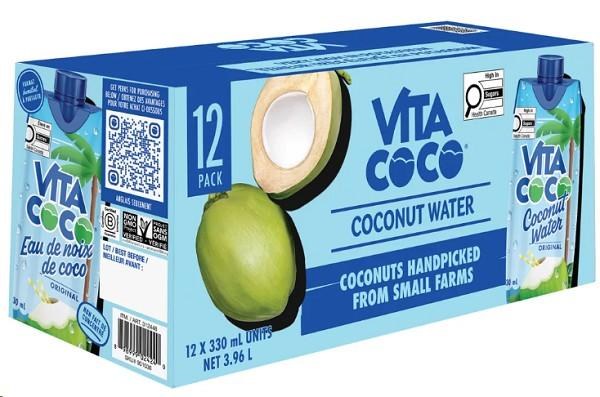 Vita Coco, Pure Coconut Water, 12 Ã— 330 mL