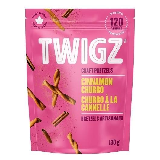 Twigz Pretzels CINNAMON CHURRO - 130g (12)