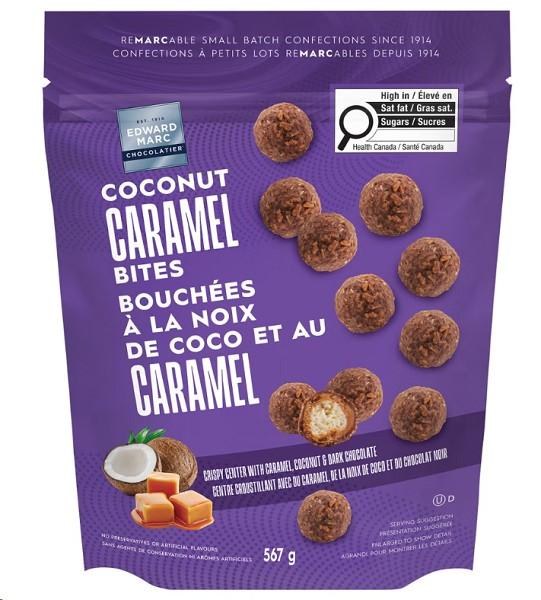 Edward Marc Coconut Caramel Bites, 567 g (60743)