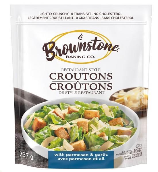 Brownstone Baking Co. Restaurant Style Croutons, 737 g (80444)