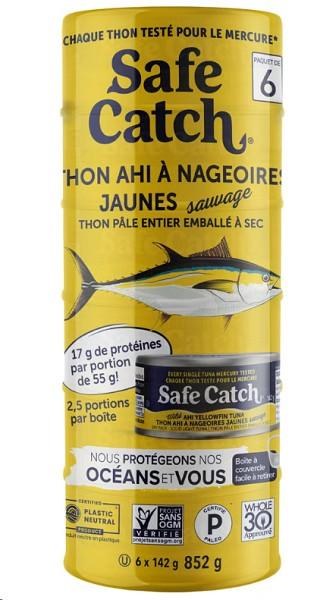 Safe Catch Wild Yellowfin Ahi Tuna 6 Ã— 142 g (00667)