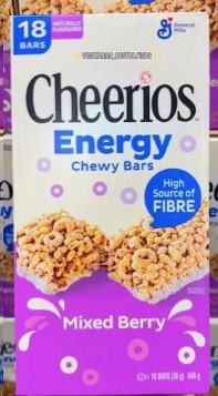 Cheerios Energy Chewy Bars 18 x 36G (23763)