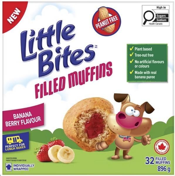 Little Bites Strawberry Banana Pack of 32 (67132)