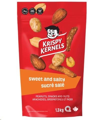 Krispy Kernels Sweet and Salty Peanut Snacks 1.3kg (05305)